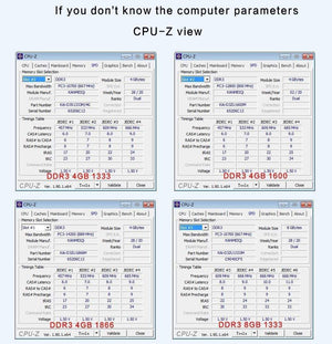 Planet Gates DDR3 Ram 4gb 8GB 1333 1600MHz1866MHz Desktop Memory  With Heat Sink Dimm Memoria 240pin 1,5v New Compatible Motherboard