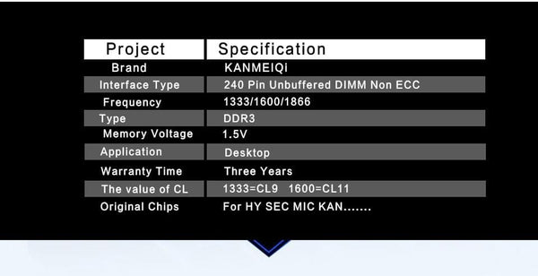 Planet Gates DDR3 Ram 4gb 8GB 1333 1600MHz1866MHz Desktop Memory  With Heat Sink Dimm Memoria 240pin 1,5v New Compatible Motherboard