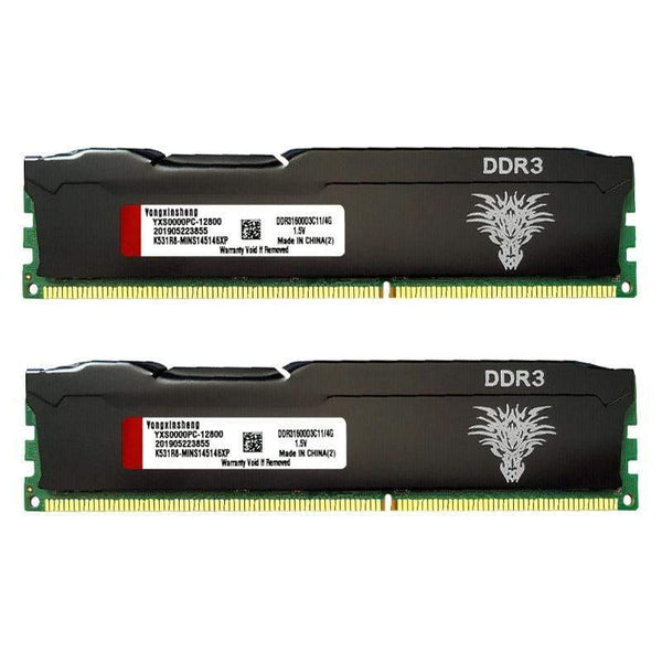 Planet Gates DDR3 RAM 4GB 8GB 1333MHz 1600MHz Desktop Memory PC3-10600 PC3-12800 240-Pin Non-ECC Unbuffered DIMM cooling vest black