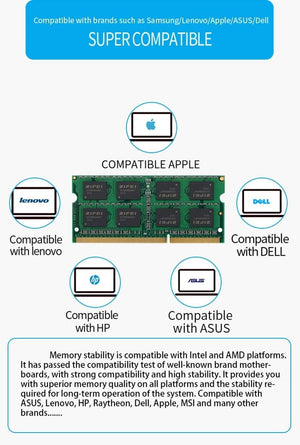Planet Gates DDR3 ram 8gb 1600HMz DDR3L 1866HMz 1333HMz  1.35v Laptop ram memory
