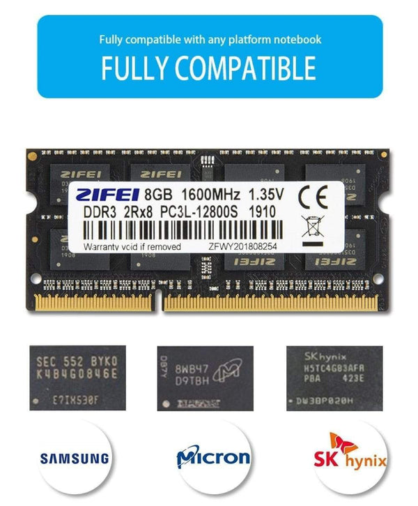 Planet Gates DDR3L 8GB 4GB 1600 1333 MHZ 1.35V Laptop sdram so dimm Memory ram