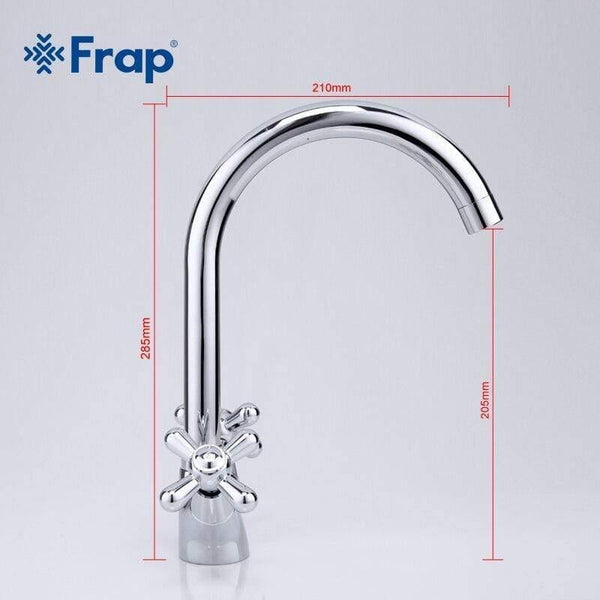 Planet Gates Deck Mounted Brass Torneira Cozinha Kitchen Faucets Hot and Cold Water Chrome Basin Sink Taps Mixers Dual Handle F4025