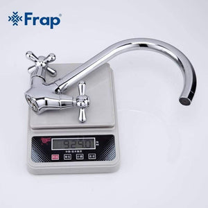 Planet Gates Deck Mounted Brass Torneira Cozinha Kitchen Faucets Hot and Cold Water Chrome Basin Sink Taps Mixers Dual Handle F4025