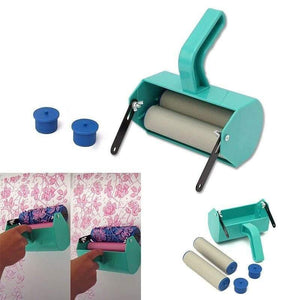Decoration Painting Machine Monochrome Plastic Wallpaper Home Wall Board Roller Brushes Wall Painting Tool Painting Machine