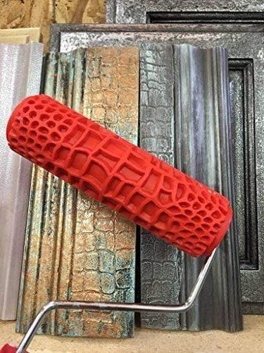 Planet Gates Decorative Paint Roller Pattern Embossed Texture Painting Tools for Wall Airless Pintura Machine Household Brush Rubber 324T