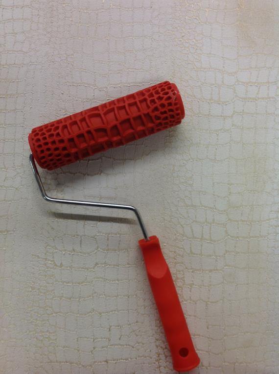 Planet Gates Decorative Paint Roller Pattern Embossed Texture Painting Tools for Wall Airless Pintura Machine Household Brush Rubber 324T