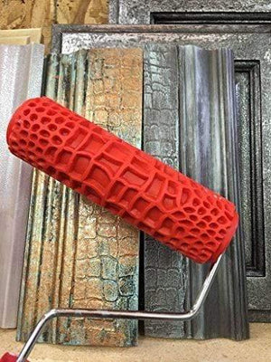 Planet Gates Decorative Paint Roller Pattern Embossed Texture Painting Tools for Wall Airless Pintura Machine Household Brush Rubber 324T