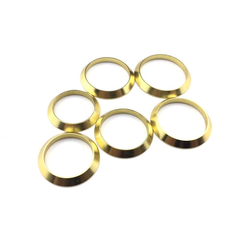 Planet Gates Decorative ring Trim ring for fishing rod winding check  DIY Fishing Rod aluminum part  Repair components mix size