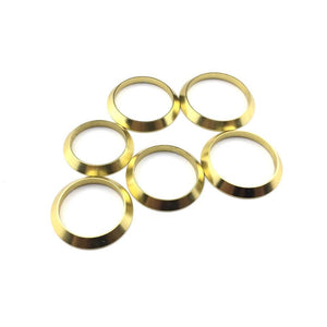 Planet Gates Decorative ring Trim ring for fishing rod winding check  DIY Fishing Rod aluminum part  Repair components mix size