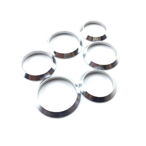 Planet Gates Decorative ring Trim ring for fishing rod winding check  DIY Fishing Rod aluminum part  Repair components mix size