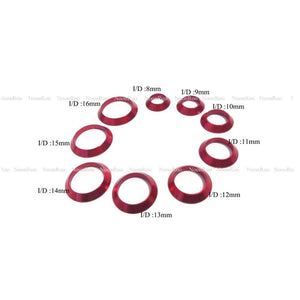 Planet Gates Decorative ring Trim ring for fishing rod winding check  DIY Fishing Rod aluminum part  Repair components mix size