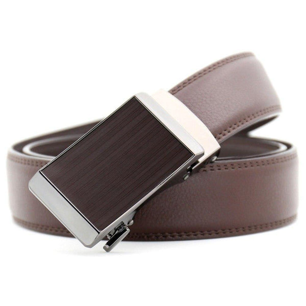 Planet Gates Deep Blue / 110cm Automatic Buckle Men Belts Fashion Business Belt Famous Brand Luxury Belts for Men Leather Waistband