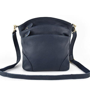 Planet Gates Deep blue bag / 22x21x9.5cm Leather Bag Handbags Women Famous Cowhide Crossbody Bags for Women Messenger Bags Ladies Shoulder tote