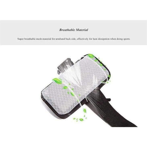 Planet Gates Deep Blue big Armband For iPhone X 8 7 Plus Arm Phone Holder Case For Xiaomi Huawei Hand Sports Phone Pouch Universal For 5.0-6.2 Inch