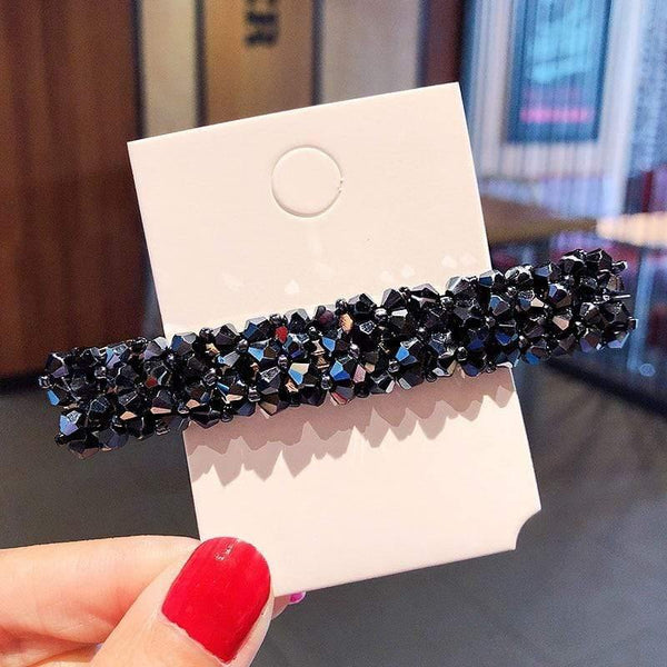 Elegant Shining Crystal Barrettes For Women Hair Ornament Headband Sweet Hair Clips Hairpins Fashion Hair Accessories