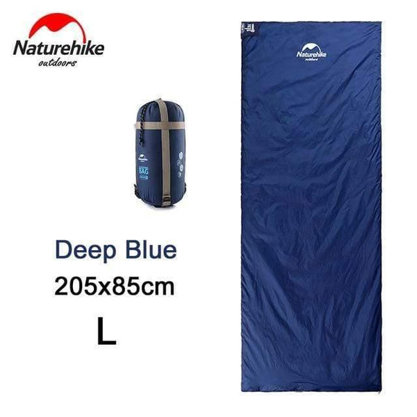 Planet Gates Deep Blue L Mini Ultralight Sleeping Bag Outdoor Camping Trip Travel Bag Hiking Camping Equipment Portable Cotton sleeping bag