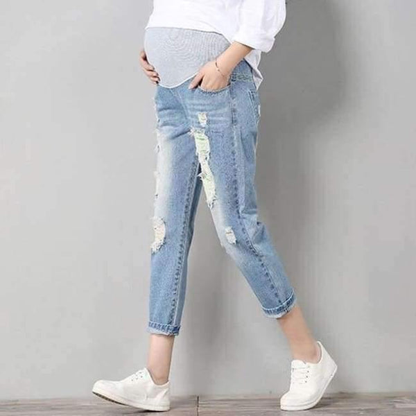 Maternity Jeans Maternity Pants Clothes For Pregnant Women Trousers Nursing Prop Belly Leggings Jeans Pregnancy Clothing Pants - Planet Gates