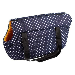 Planet Gates Deep Blue / S Dot Print Pet Dog Carrier Sling Winter Warm Cat Carrier Outdoor Travel Small Dog Shoulder Bag For Chihuahua S/L