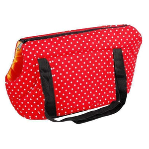 Planet Gates Deep Blue / S Dot Print Pet Dog Carrier Sling Winter Warm Cat Carrier Outdoor Travel Small Dog Shoulder Bag For Chihuahua S/L