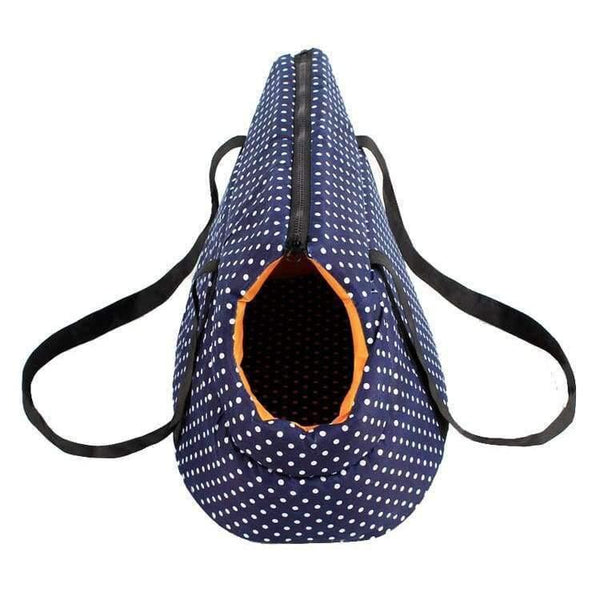 Planet Gates Deep Blue / S Dot Print Pet Dog Carrier Sling Winter Warm Cat Carrier Outdoor Travel Small Dog Shoulder Bag For Chihuahua S/L