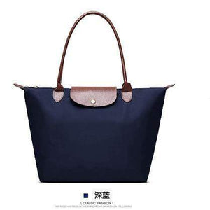 Planet Gates Deep Blue / Small  30x23x12 cm Women Bags Shoulder Bag Handbag Waterproof Nylon Leather Beach bag Designer Folding Tote Bolsa Sac Feminina