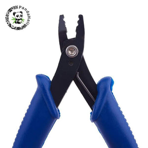 Planet Gates Deep Blue Steel Jewelry Making Tools Wire Cutter Pliers Crimping Jewelry Pliers, 130x65x10.5mm