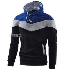 Planet Gates deep blue / XS Men's Casual Fashion Sweatshirts Pure Pullover Hoodie Long Sleeve Sweatershirt Tops Hooded Streetwear Sweatshirts DROP SHIPPING
