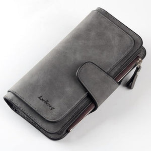 Planet Gates deep gray / China Women Wallets Slim Wallet For Credit Card Fashion Portefeuille Femme Leather Culutch Ladies Long And Short Wallet Coin Purse