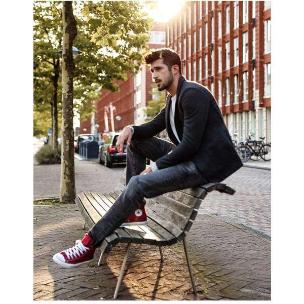 Planet Gates тъмносив / S SIMWOOD 2018 есен зима нови сака мъже елегантни ежедневни костюми вълнени палта модно тънко яке високо качество голям размер XZ017008