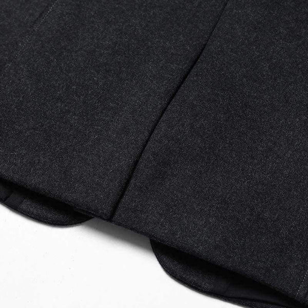 Planet Gates тъмносив / S SIMWOOD 2018 есен зима нови сака мъже елегантни ежедневни костюми вълнени палта модно тънко яке високо качество голям размер XZ017008