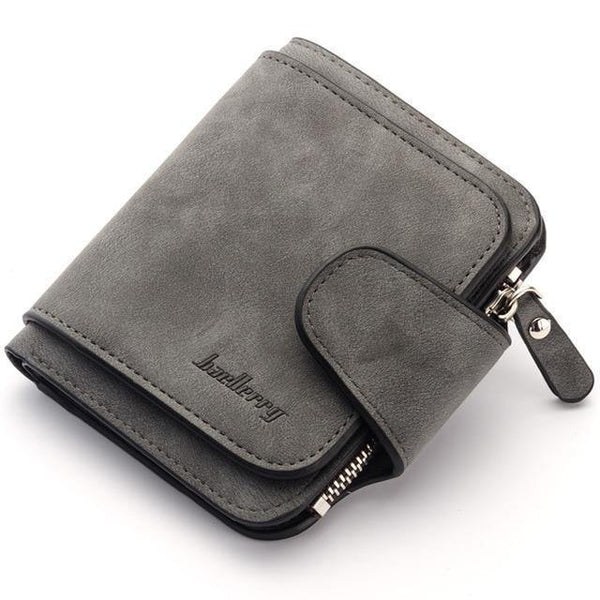 Planet Gates deep gray sml / China Women Wallets Slim Wallet For Credit Card Fashion Portefeuille Femme Leather Culutch Ladies Long And Short Wallet Coin Purse