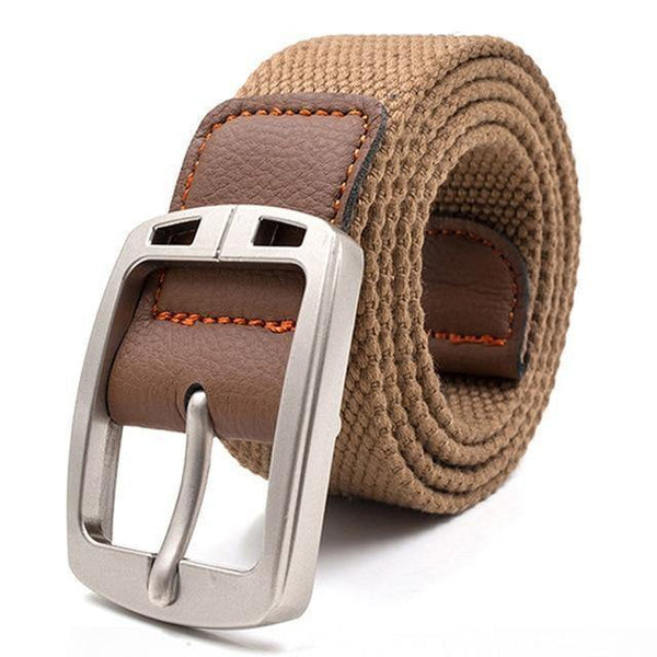 Planet Gates Deep khaki / 110cm Military belt outdoor tactical belt men&women high quality canvas belts for jeans male luxury casual straps