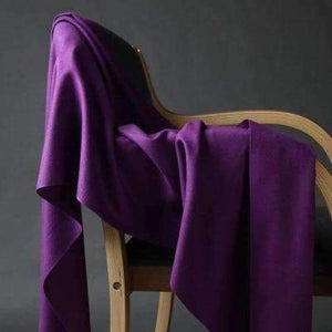 Planet Gates deep purple DANKEYISI Luxury Winter Scarf Women Thicken Warm Scarves Wool Cashmere Scarf Man Wrap Pashmina Tassels Solid Color Scarf hijab