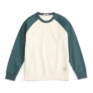 Planet Gates deep sea green / XXXL Winter new sweatshirts men fashion contrast color jogger hoodies raglan sleeves plus size tops SJ120869