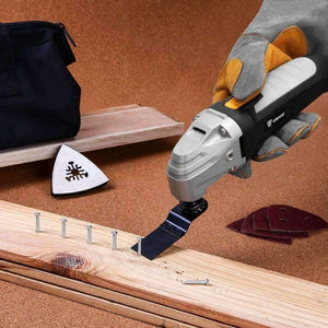 Planet Gates DEKO 220V Variable Speed Electric Multifunction Oscillating Tool Kit Multi-Tool Power Tool Electric Trimmer Saw w/ Accessories