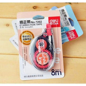 Planet Gates DELI 7202 X 1pc Correction Tape Material Escolar Stationery Office School Supplies Papelaria correction tape for student