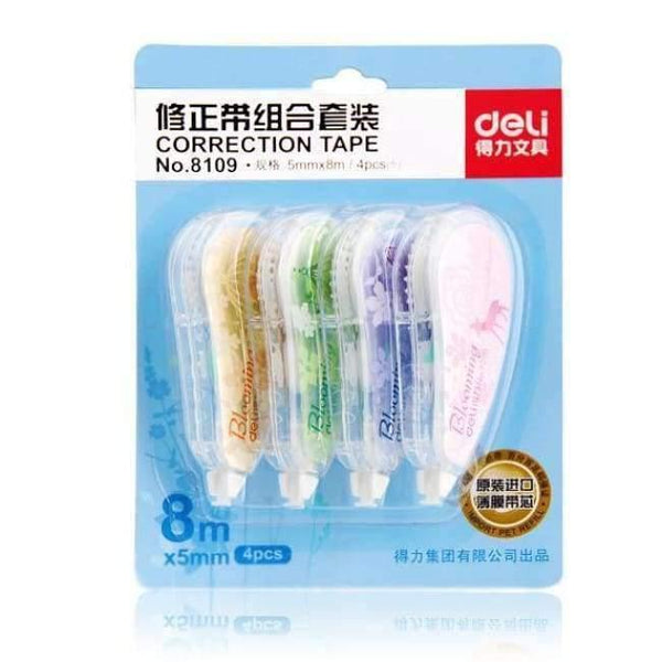 Planet Gates DELI 8109 X 1pc Correction Tape Material Escolar Stationery Office School Supplies Papelaria correction tape for student