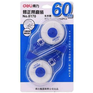 Planet Gates DELI 8109 x 2pc Correction Tape Material Escolar Stationery Office School Supplies Papelaria correction tape for student
