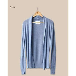 Planet Gates demin blue / M Мъжки плетен кардиган Пуловери Мъжки плетени тенденции тънък пуловер Slim Casual Маркови дизайнерски дрехи Masculino 2016 пролет есен