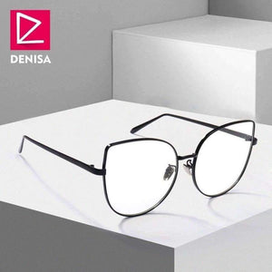 Planet Gates DENISA Spectacle Frame Clear Lens Cat Eye Glasses Ladies Vintage Cat Women Eyewear Optical Frames okulary des lunettes J817