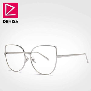 Planet Gates DENISA Spectacle Frame Clear Lens Cat Eye Glasses Ladies Vintage Cat Women Eyewear Optical Frames okulary des lunettes J817