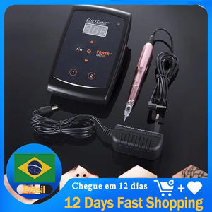 Planet Gates Dermografo Digital Swiss Permanent Makeup Machine Eyebrow Lip Tattoo Machine With Strong Quiet Motor Supply Maquina De Tatuagem