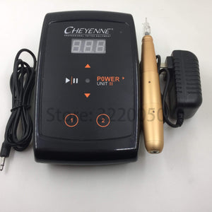 Planet Gates Dermograph Permanent Makeup Machine Eyebrow Makeup Micropigmentacion pen Rotary Swiss Motor Tattoo Machine Kit for eyebrow Lip