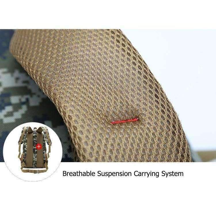 Planet Gates desert digital 50L Molle Camo Tactical Backpack Military Army Mochila Waterproof Hiking Hunting Backpack Tourist Rucksack Outdoor Sport Bag