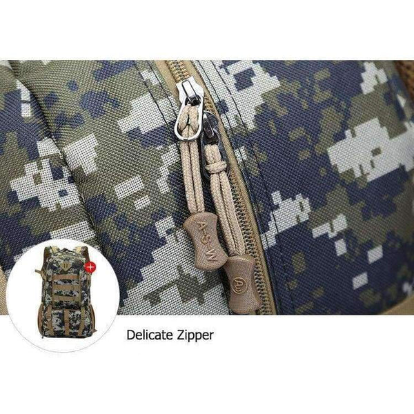 Planet Gates desert digital 50L Molle Camo Tactical Backpack Military Army Mochila Waterproof Hiking Hunting Backpack Tourist Rucksack Outdoor Sport Bag