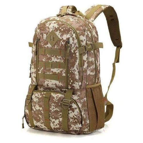 Planet Gates desert digital 50L Molle Camo Tactical Backpack Military Army Mochila Waterproof Hiking Hunting Backpack Tourist Rucksack Outdoor Sport Bag
