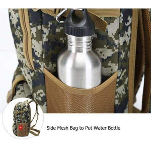 Planet Gates desert digital 50L Molle Camo Tactical Backpack Military Army Mochila Waterproof Hiking Hunting Backpack Tourist Rucksack Outdoor Sport Bag