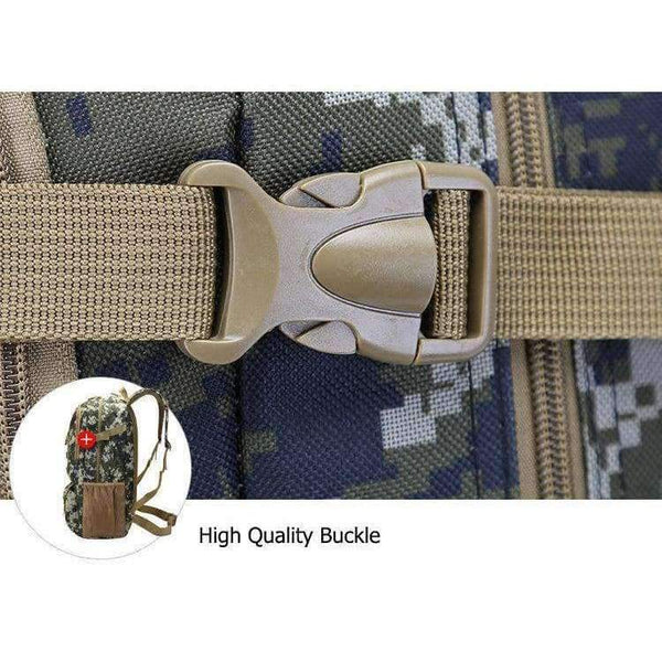 Planet Gates desert digital 50L Molle Camo Tactical Backpack Military Army Mochila Waterproof Hiking Hunting Backpack Tourist Rucksack Outdoor Sport Bag