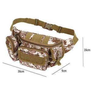 Planet Gates Desert Digital Color Bag Waterproof Waist Fanny Pack Hiking Fishing Sports Hunting Waist Bags Camping Sport Bag Belt Camping Equipment
