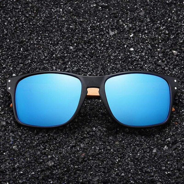 Planet Gates Design Beech wood Handmade Sunglasses Men Polarized Eyewear Outdoor Driving Sun Glasses Reinforced Hinge